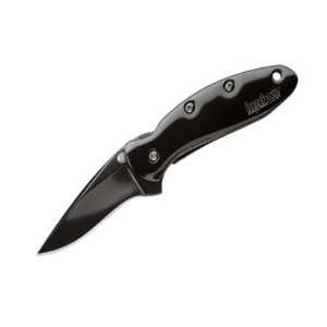  Chive Black 420HC Stainless Steel With Tungsten DLC Coating Blade 