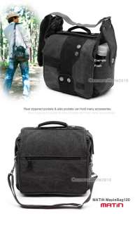 MATIN Maple120(Black) DSLR SLR Camera Shoulder Bag Case  
