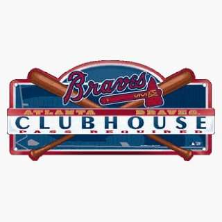  MLB Atlanta Braves Locker Room Sign *SALE* Sports 
