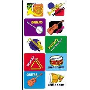   Instruments  Set of 60 with 10 different designs Musical Instruments