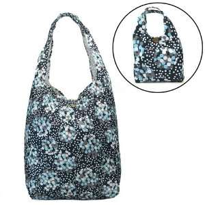  Dots Pattern Reusable Trendy Fashion shopping Tote Bag / Eco 