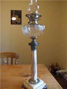 Hinks Banquet Oil Lamp c1900  