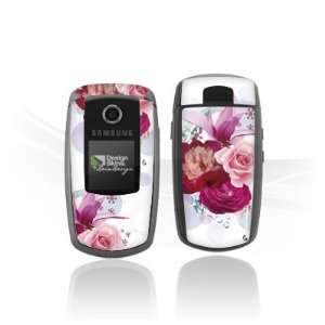  Design Skins for Samsung M300   Flower Splash Design Folie 