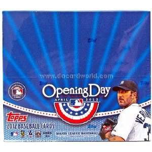  2012 Topps Opening Day Baseball Hobby Box Sports 