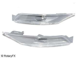 RX 8 CLEAR CORNERS Side Marker Light Set   Silver  