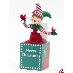    Annalee Mobilitee Doll Christmas Elf In The Box 9 