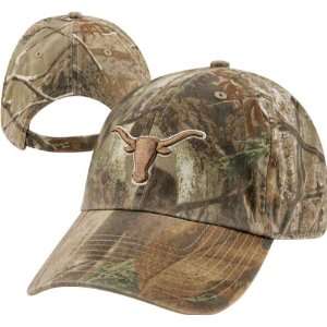 Texas Longhorns Realtree Garment Washed Adjustable Hat  