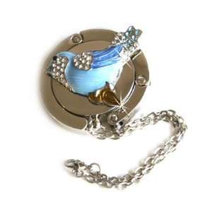  Blue 3D Bird Folding Purse Hanger with Gift Box by Small 