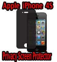 Hi Sensitivity Privacy Screen Protector for Apple iPhone 4S US Seller 