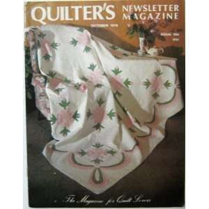 Quilters Newsletter Magazine (Arkansas Patterns, Rose of 