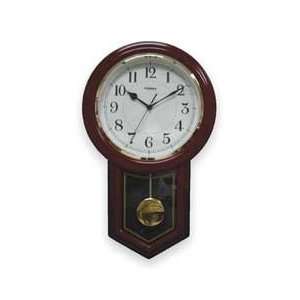   Dakota Designs 2CHZ6 Pendulum Clock, Analog, Red Wood