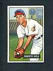 1951 Bowman # 188 Rookie Bobby Avila Indians