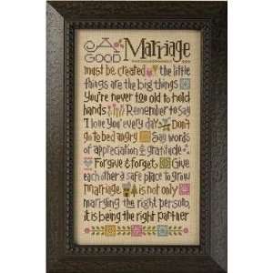  A Good Marriage   Cross Stitch Kit Arts, Crafts & Sewing
