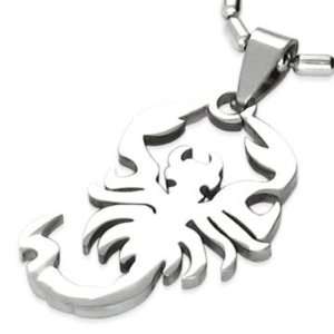  Reversible Scorpion Stainless Steel Pendant by Cuff Daddy 