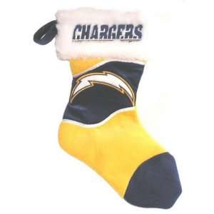 17 Inch NFL Holiday Stocking   SAN DIEGO CHARGERS  Sports 