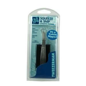  Tweezerman Squeeze & Snip Hangnail / Cuticle Trimmer 