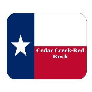  US State Flag   Cedar Creek Red Rock, Texas (TX) Mouse Pad 