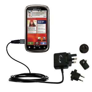  International Wall Home AC Charger for the Motorola CLIQ 2 