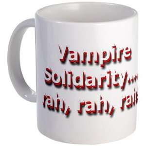  Vampire Solidarity. Rah Rah Moonlight Mug by  