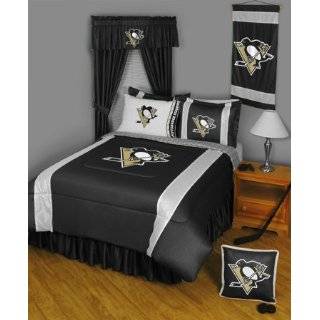   Pittsburgh Penguins   Comforter Set   Queen Hockey Bedding Home