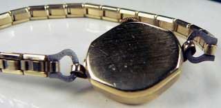   Antique 14K Gold Ladies CROTON Swiss Watch, 10K GF Speidel Band  