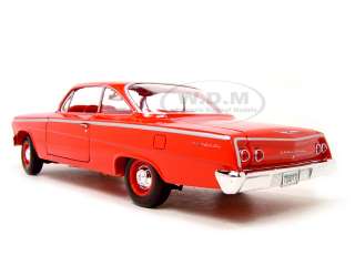 1962 CHEVROLET BEL AIR RED 118 SCALE DIECAST MODEL  