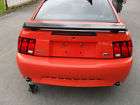 competition orange mach 1 mustang trunk lid and spoiler returns