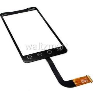 New OEM HTC EVO 4G Touch Screen Digitizer Glass Lens Replacement 