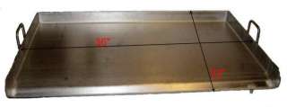 36 x 22 Stainless Steel Comal Flat Top BBQ Cooking Griddle For Stove 