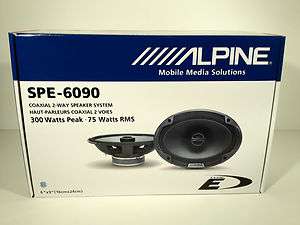   SPE 6090 6x 9 TYPE E COAXIAL 2 WAY CAR SPEAKERS SYSTEM (PAIR)  