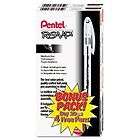 Pentel RSVP Stick Ballpoint Pen Black   24 ct NIP