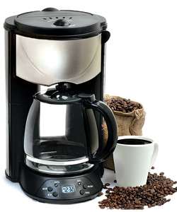 Programmable 12 cup Stainless Steel Coffee Maker  