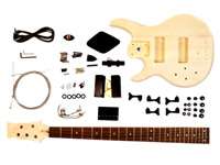 Unfinished Left Hand 5 String Bass Guitar Kit Project DIY   New  