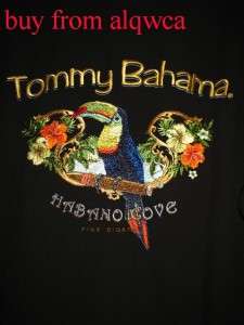 New Tommy Bahama Mens Habano Cove Fine Cigar Silk shirt  
