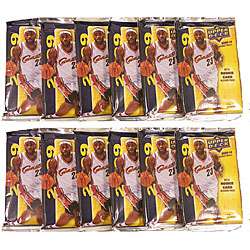 NBA Upper Deck 2009 Trading Card Packs (Box of 12)  