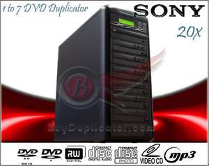 to 7 Sony 20x CD DVD Multi Burner Duplicator w/Labeling Kit & 20 
