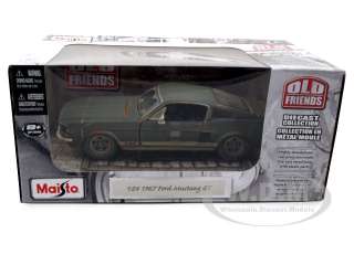   model of 1967 Ford Mustang GT Old Friends die cast model car by