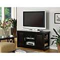 Cappuccino Solid Wood and Veneer TV Stand