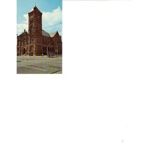 Vintage Wells County Court House Blufton In. Post Card 