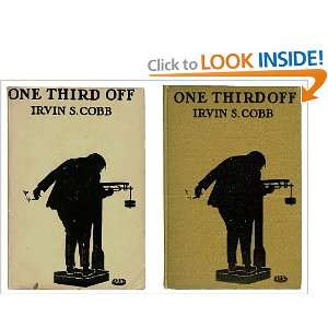 ONE THIRD OFF Irvin S. Cobb, Tony Sarg  Books