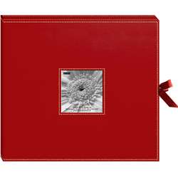 ring 40 Page 12x12 Red Memory Book Box  