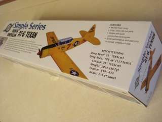   AMERICAN AT 6 TEXAN R/C MODEL AIRPLANE KIT ** NEW IN BOX **  