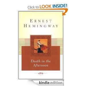 Death in the Afternoon Ernest Hemingway  Kindle Store