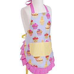 Girls Frosted Cupcake Apron  