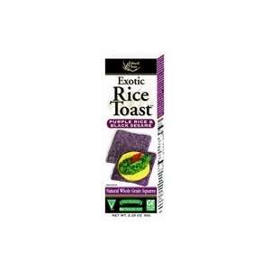 Edward & Sons Purple Rice Exotic Rice Toast 15 oz. (Pack of 24 