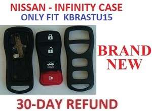 NEW NISSAN + INFINITY KEYLESS CASE SHELL PAD KBRASTU15  