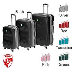 Heys EcoCase 3 piece Spinner Luggage Set  