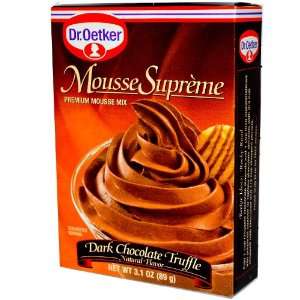 Mousse Supreme, Dark Chocolate Truffle, 3.1 oz (89 g)