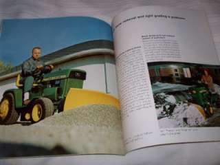   John Deere 60 110 112 140 Lawn Tractor Brochure 32 Pages Nice  