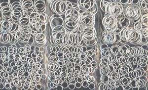 SILVER PLATED JUMP RINGS   4, 5, 6. 8,10mm & ASSORTED  